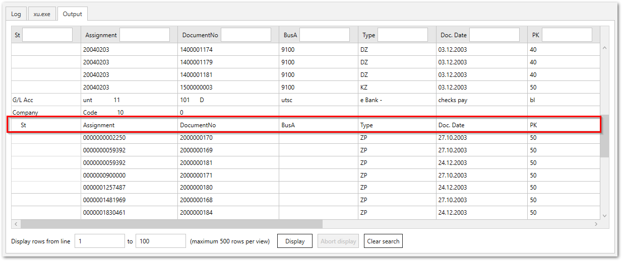 report-skip-rows