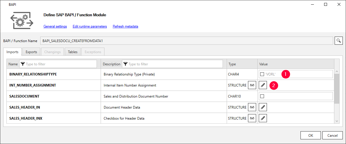 import-parameters