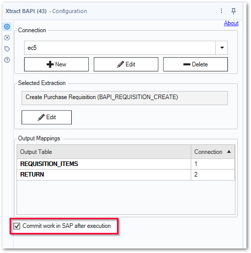 BAPI-configuration