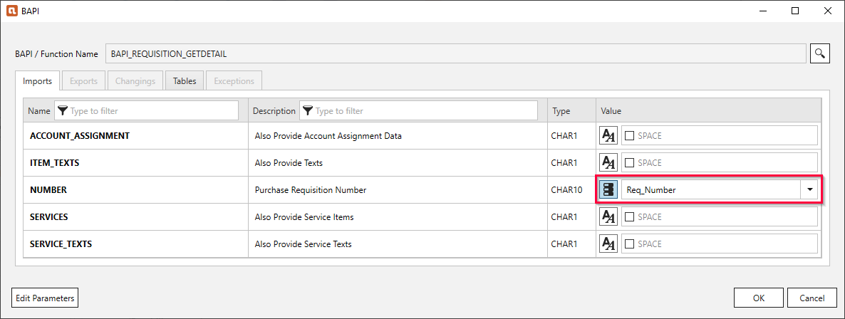 load-purchase-requisition-import-param