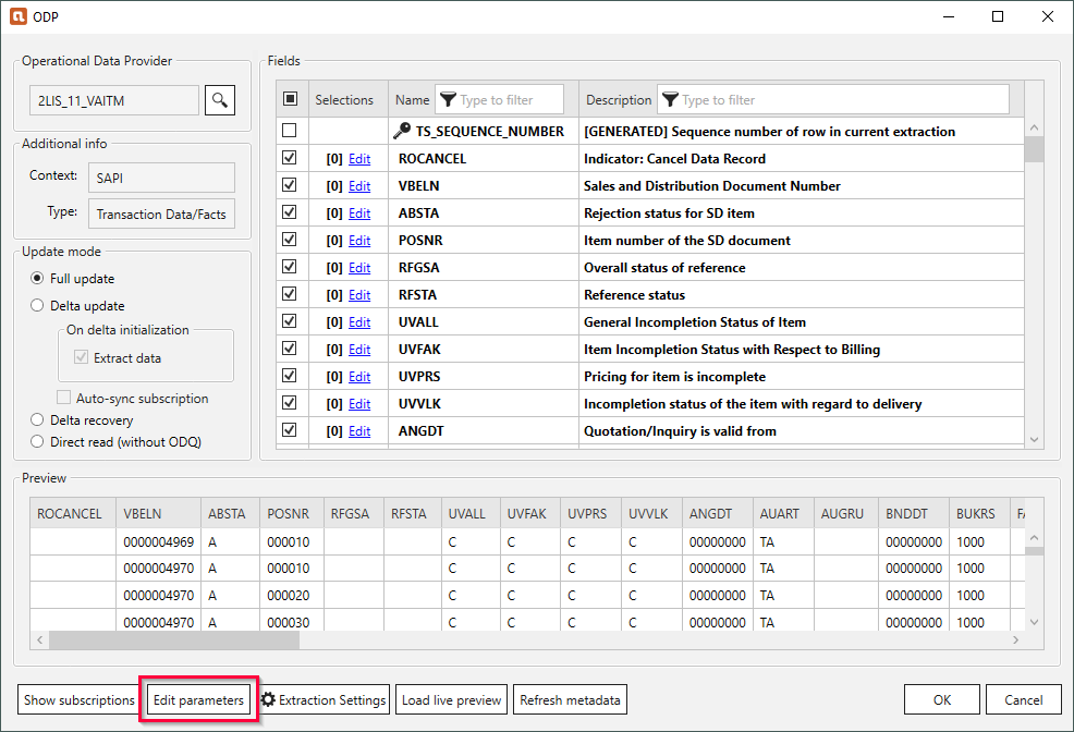 open-edit-runtime-parameters