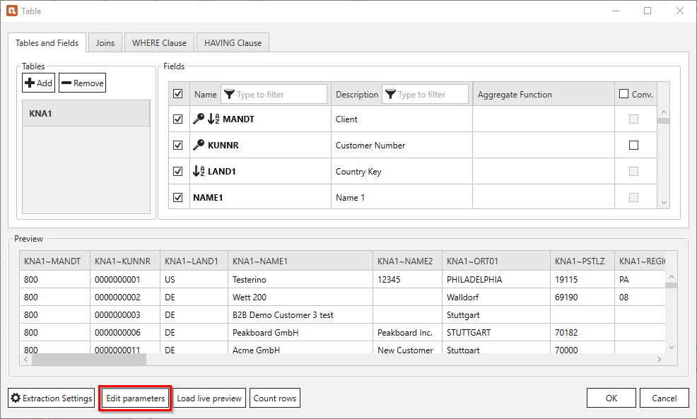 open-edit-runtime-parameters