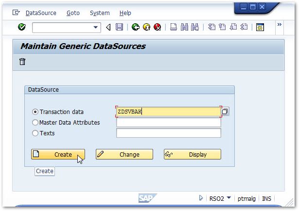 XU create generic datasource 09