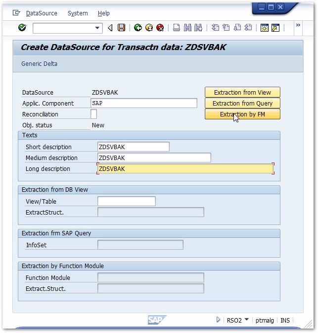 XU create generic datasource 10