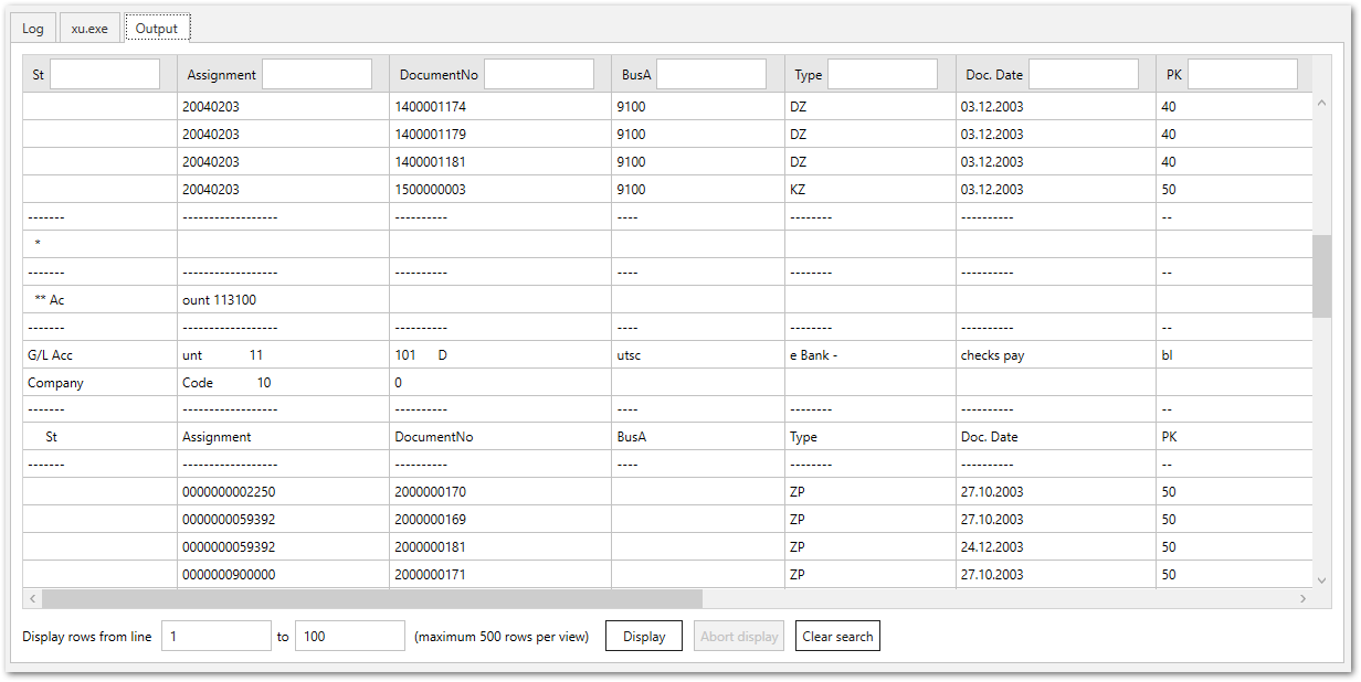 report-no-skip-rows