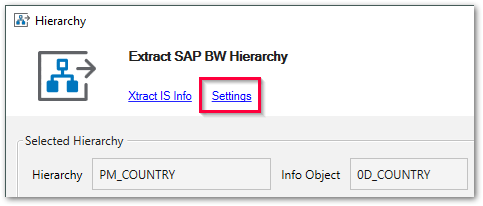 Extraction-Settings