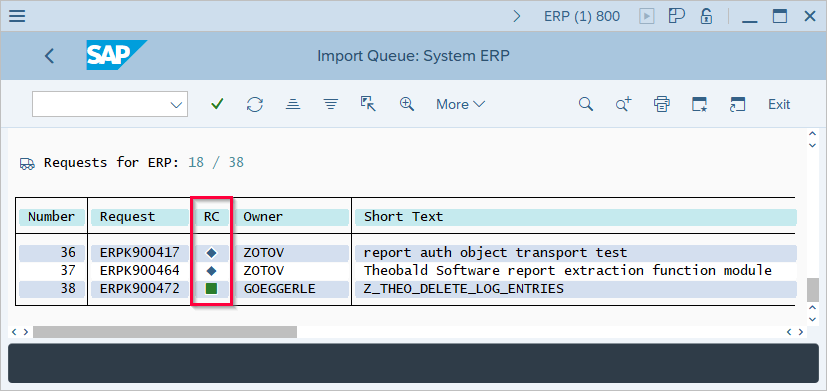 SAP-Import-Rewuests