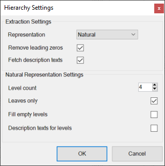 XU-Tableau-Hierarchy-Settings