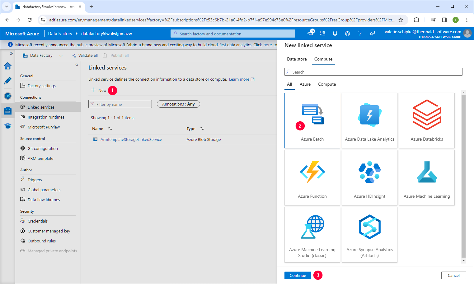 azure-data-factory-linked-service