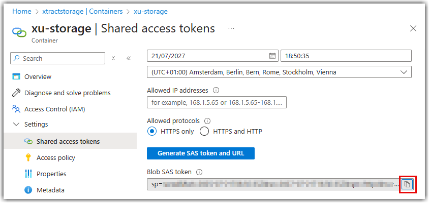 xu-azure-sas-container