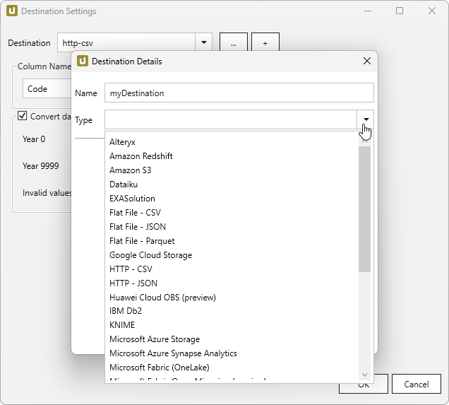 select-destination-type