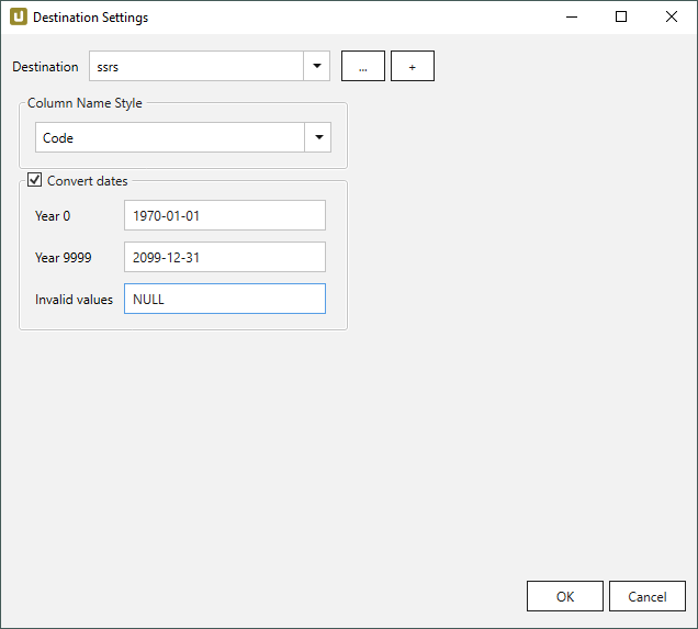 Destination-settings