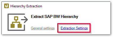 Extraction-Settings