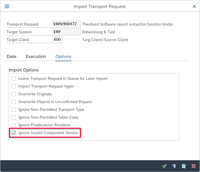 Import an SAP Transport Request - yunIO HelpCenter