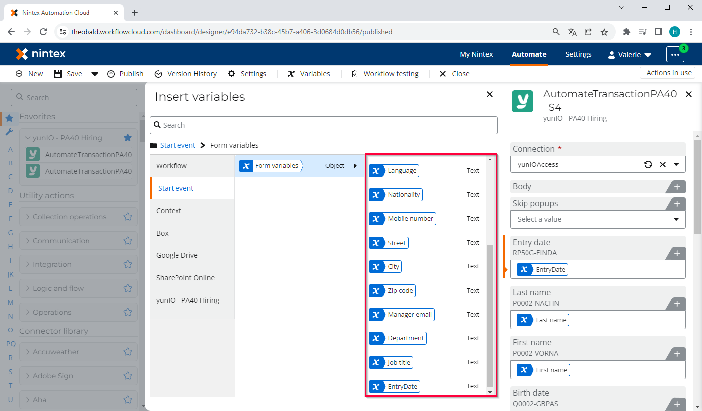 personnel-actions-nintex-parameters
