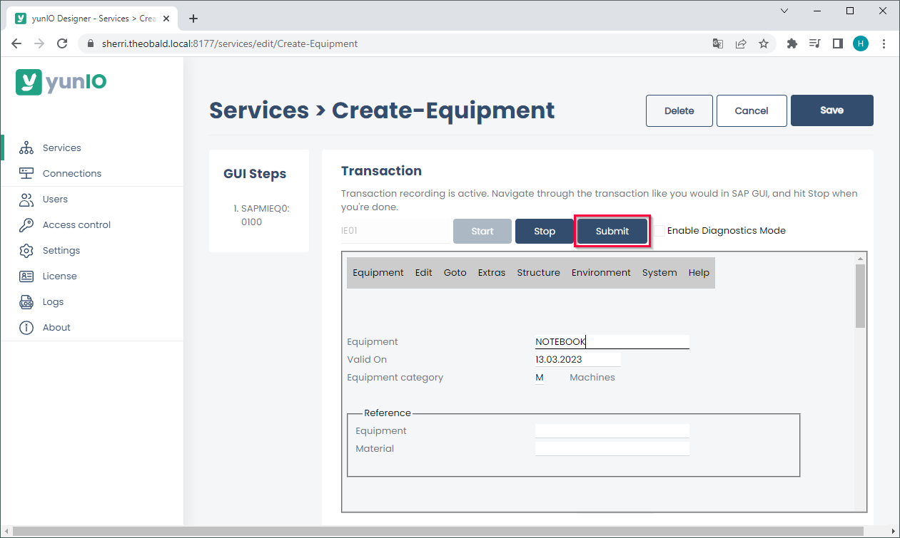 yunio-Transaction-IE01