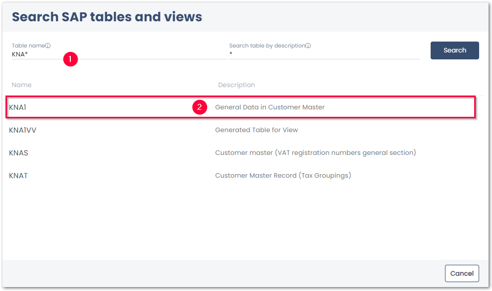 SAP-Table-or-Views