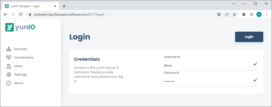 Login