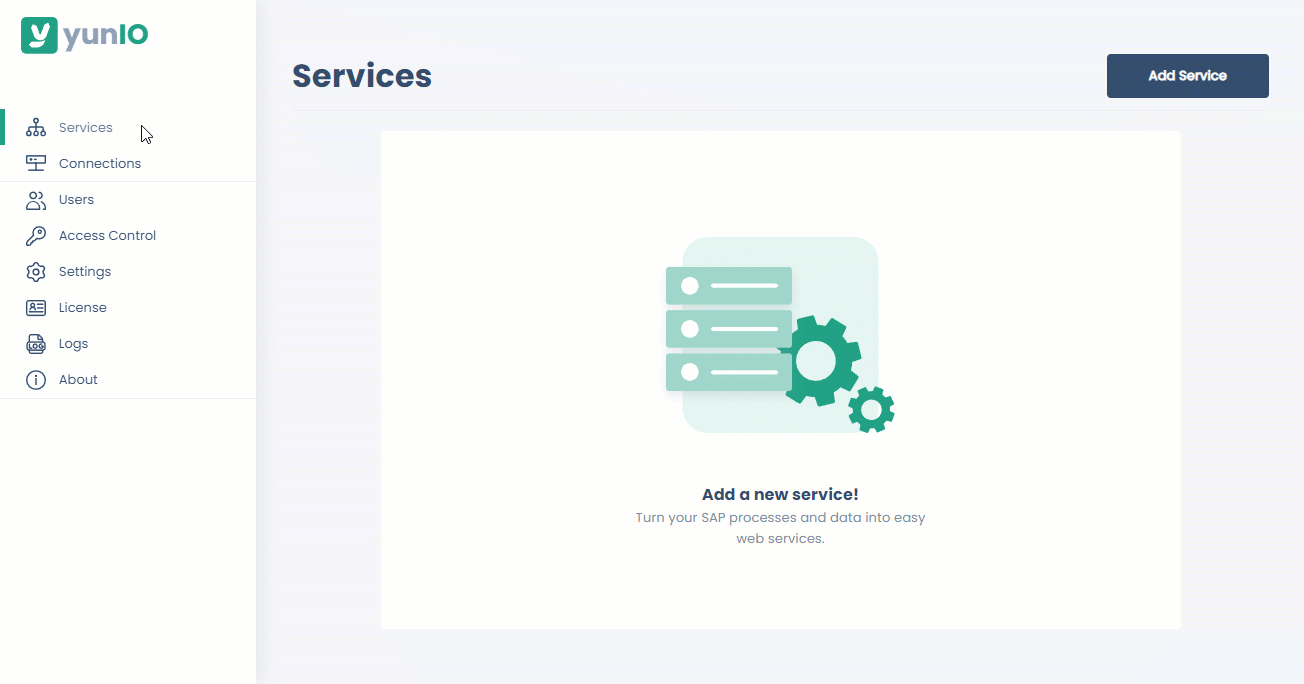 yunIO-service